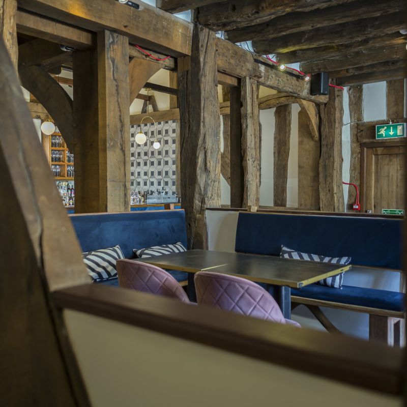 Image showing interior of The Green Dragon restaurant - your specialist in restaurant and bar interior design